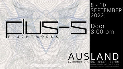 FLUSS - fluchtmodus poster